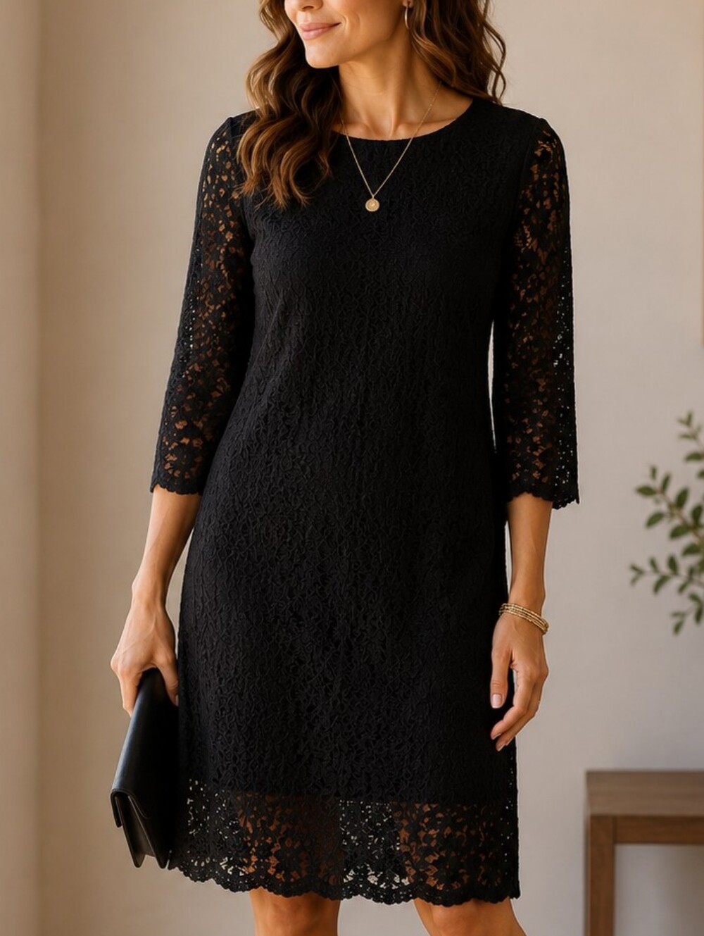 CREATION LACE DRESS Holiday Party